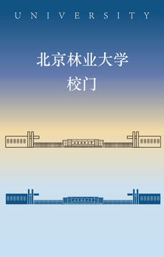 北京林業大學校門