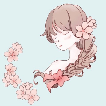 少女頭像