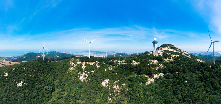 福建省东山岛的风车山