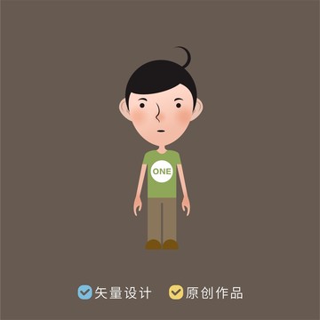 瘦高漫畫人物