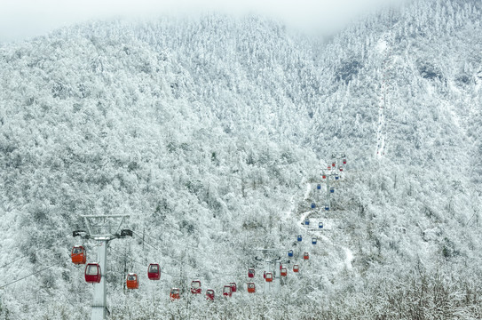 西岭雪山索道