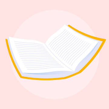 卡通書本創(chuàng)意教育培訓(xùn)讀書會(huì)教育