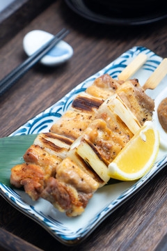 京葱鸡肉串