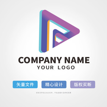 fa字母logo