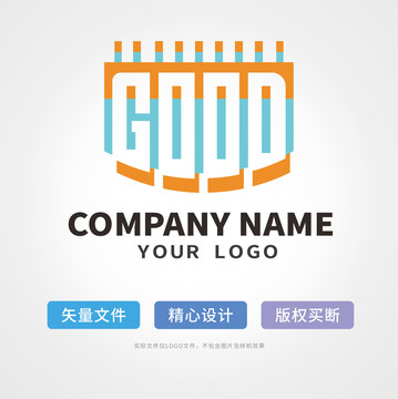 good字母logo