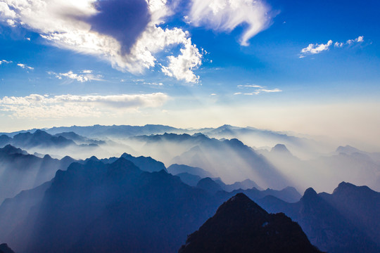 陕西华山风景区