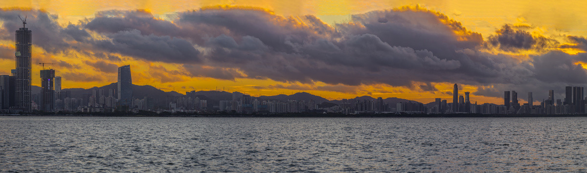 深圳湾日出