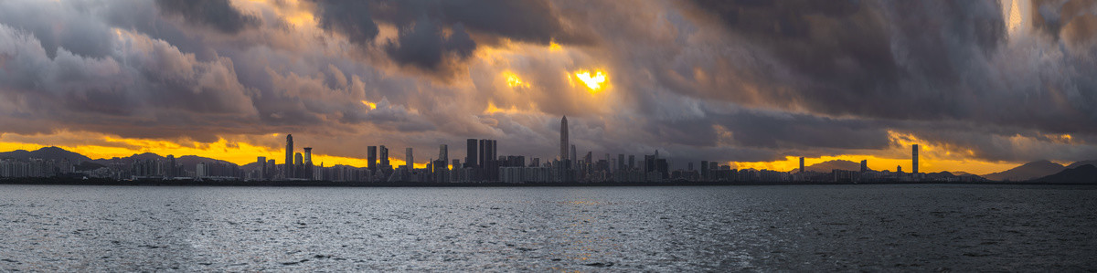 深圳湾日出