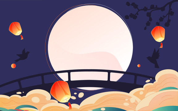 七夕情人節(jié)情侶牛郎織女中國風(fēng)
