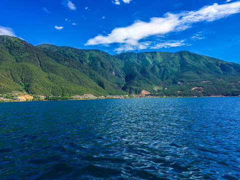 泸沽湖风光壁纸