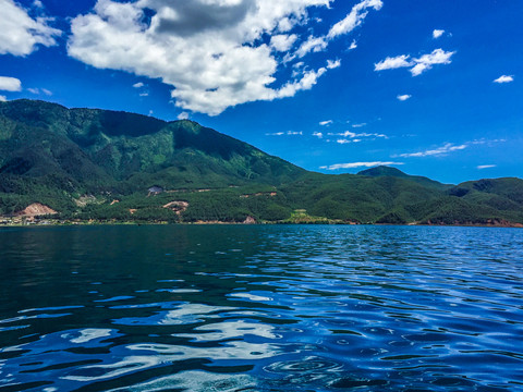 泸沽湖风光壁纸