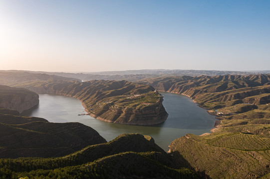 山西偏关老牛湾乾坤湾景观