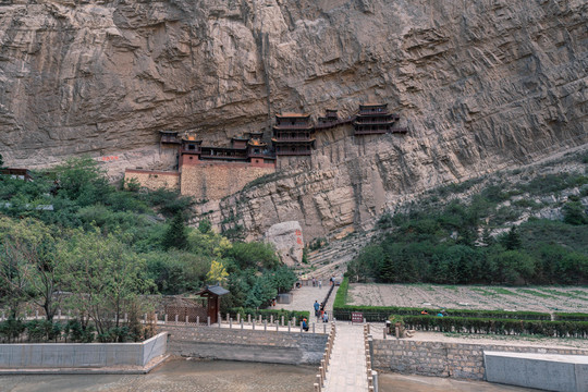 中国山西恒山悬空寺