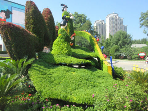 植物绿雕景观