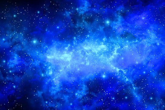 藍(lán)色星空背景