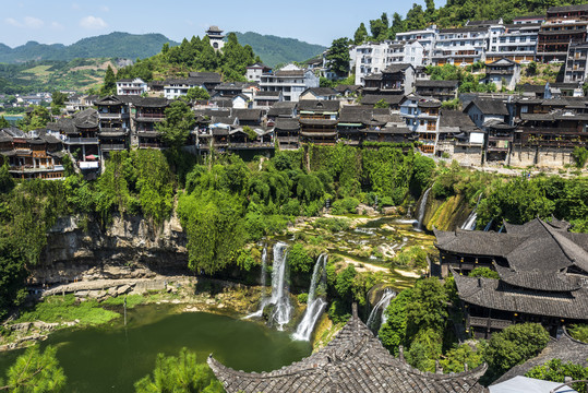 芙蓉镇风光