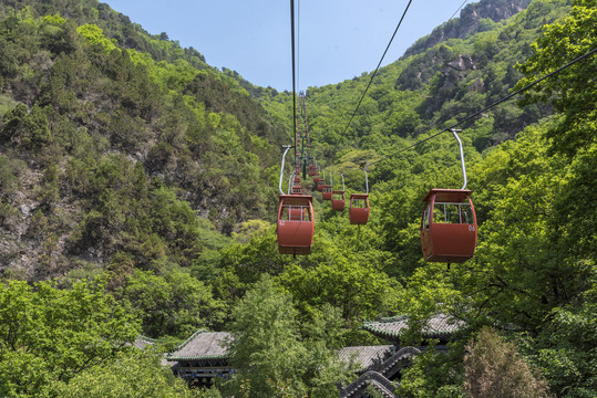 山西绵山风景区