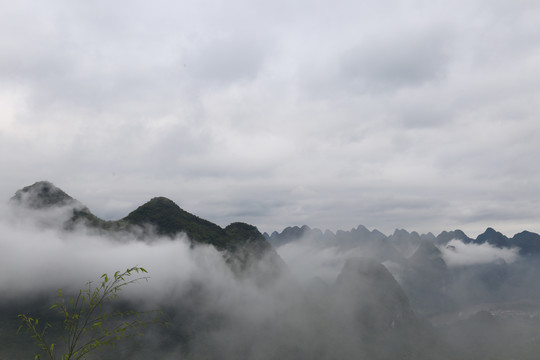 漓江烟雨