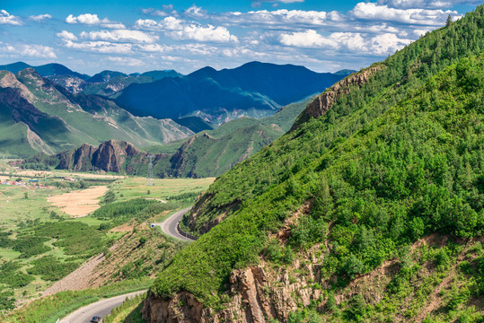 河北滦平窟窿山风景