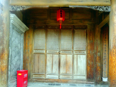 仿古門