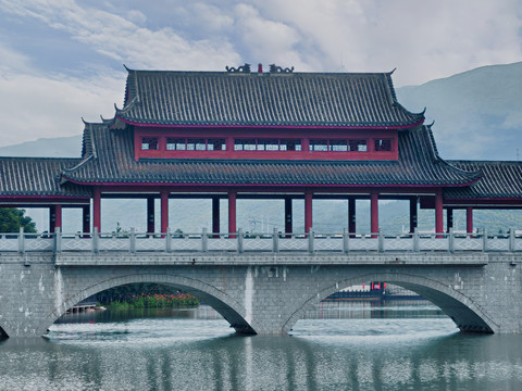 金牛湖风雨桥