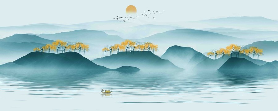 水墨山水