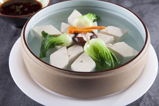 青菜豆腐湯