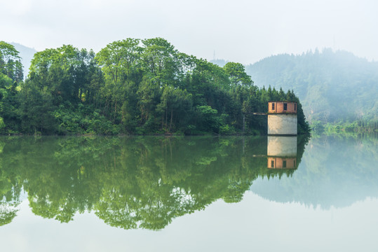 水库风光