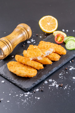 裹粉鱈魚排