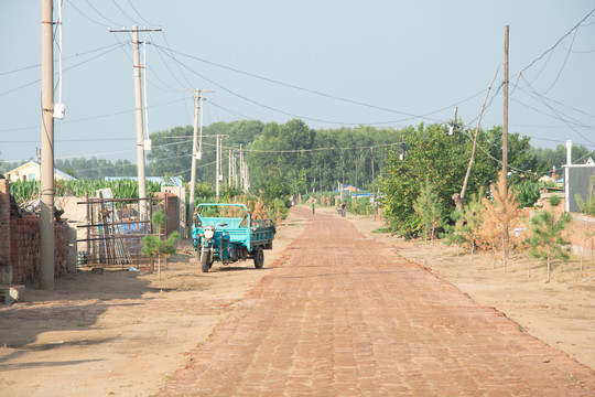 农村街景