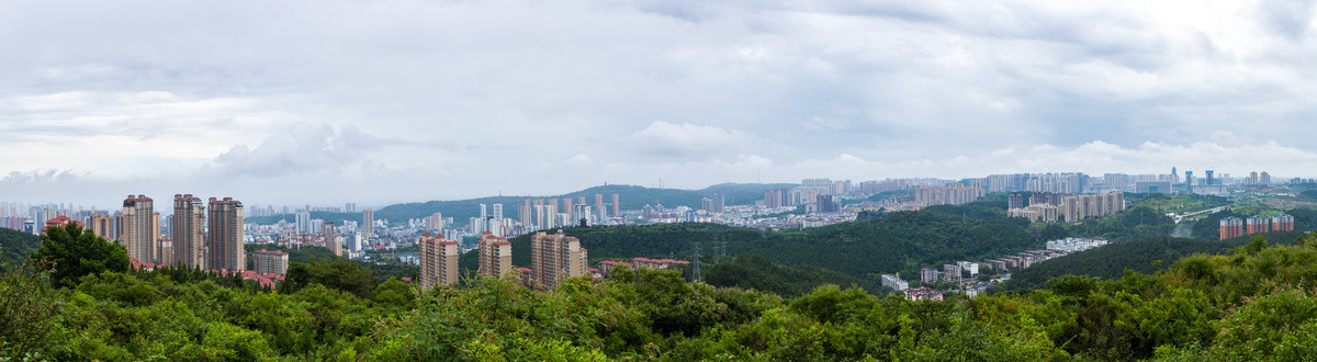 荆门市全景