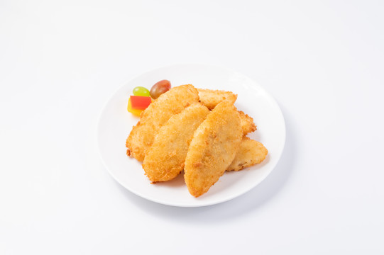 白底炸鱈魚(yú)