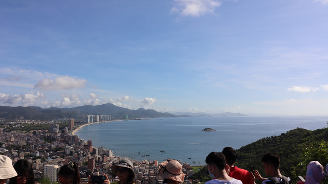 惠州双月湾山顶风景