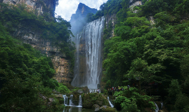 三峡大瀑布