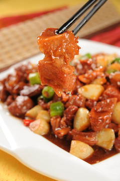 蒜香肉段