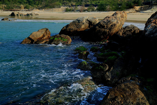 海水滩沙