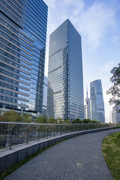 上海浦东金融中心摩天大楼
