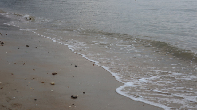 深圳大鹏湾海边沙滩