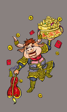 原創(chuàng)卡通牛魔王