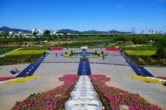 门头沟区门城湖永定楼