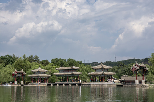 承德避暑山庄建筑景观