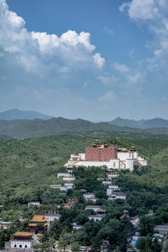 承德普宁寺全景