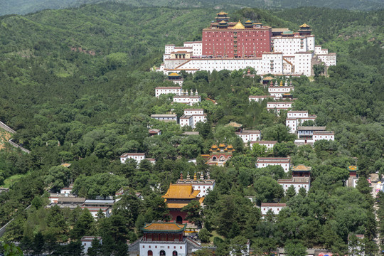 承德普宁寺全景