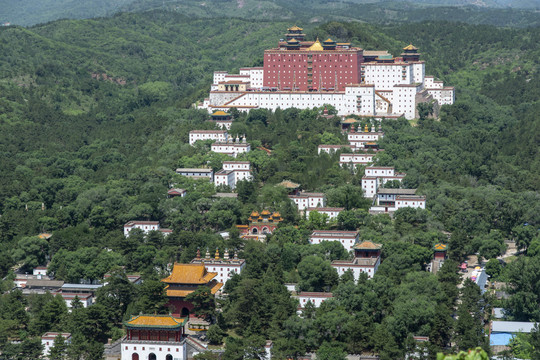 承德普宁寺全景