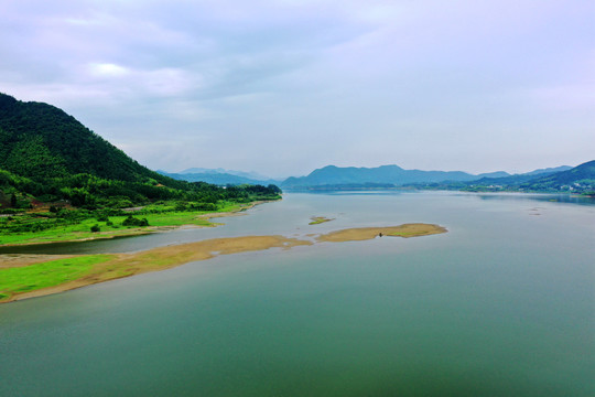航拍太平湖