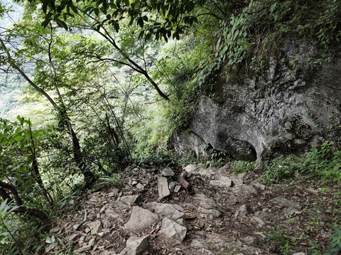 崎岖的山路