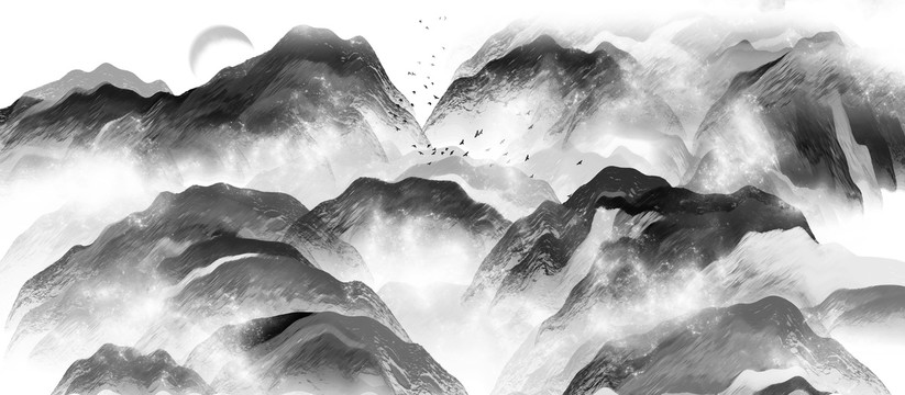 水墨山水