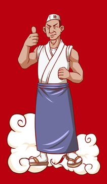 拉面形象