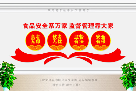 食品安全文化墻