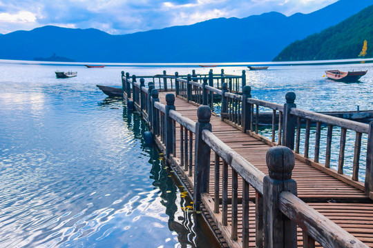 泸沽湖风光壁纸